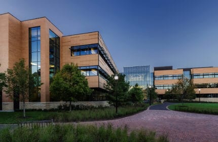 Building Exterior on College Campus