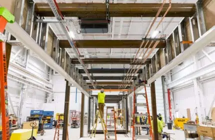 Building a modular metal structure