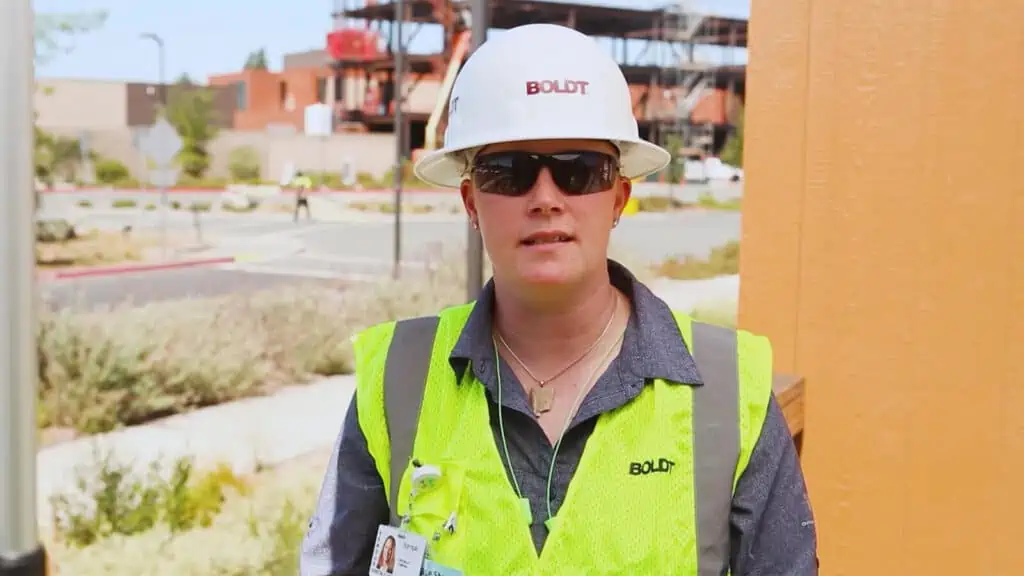 Construction worker describes experience working at Boldt