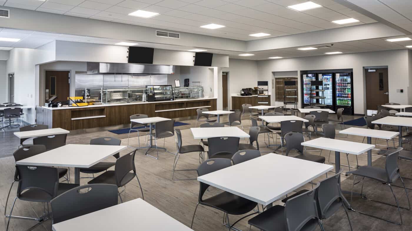 Gulfstream Aerospace - Maintenance and Engineering Center Cafe and Seating Area