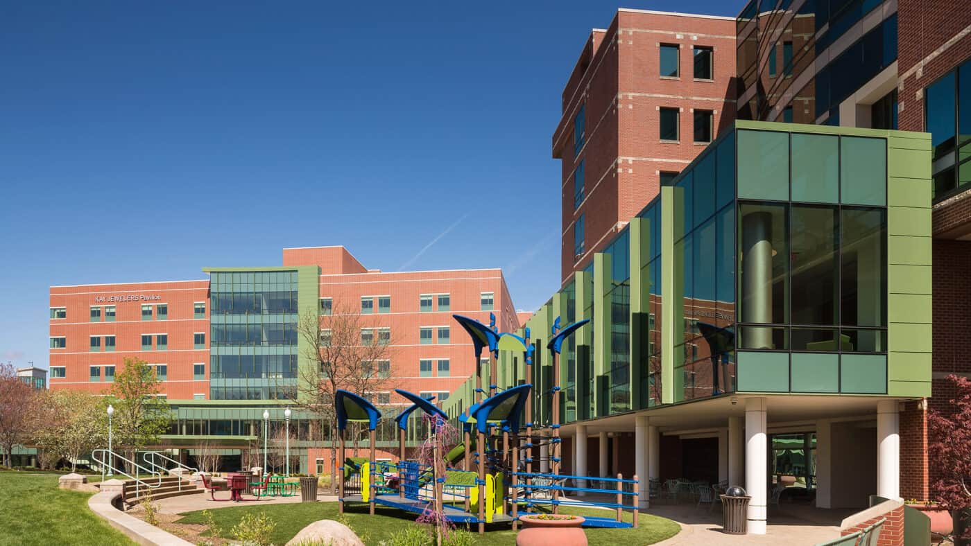 Akron Children's Hospital - Kay Jewelers Pavilion Exterior