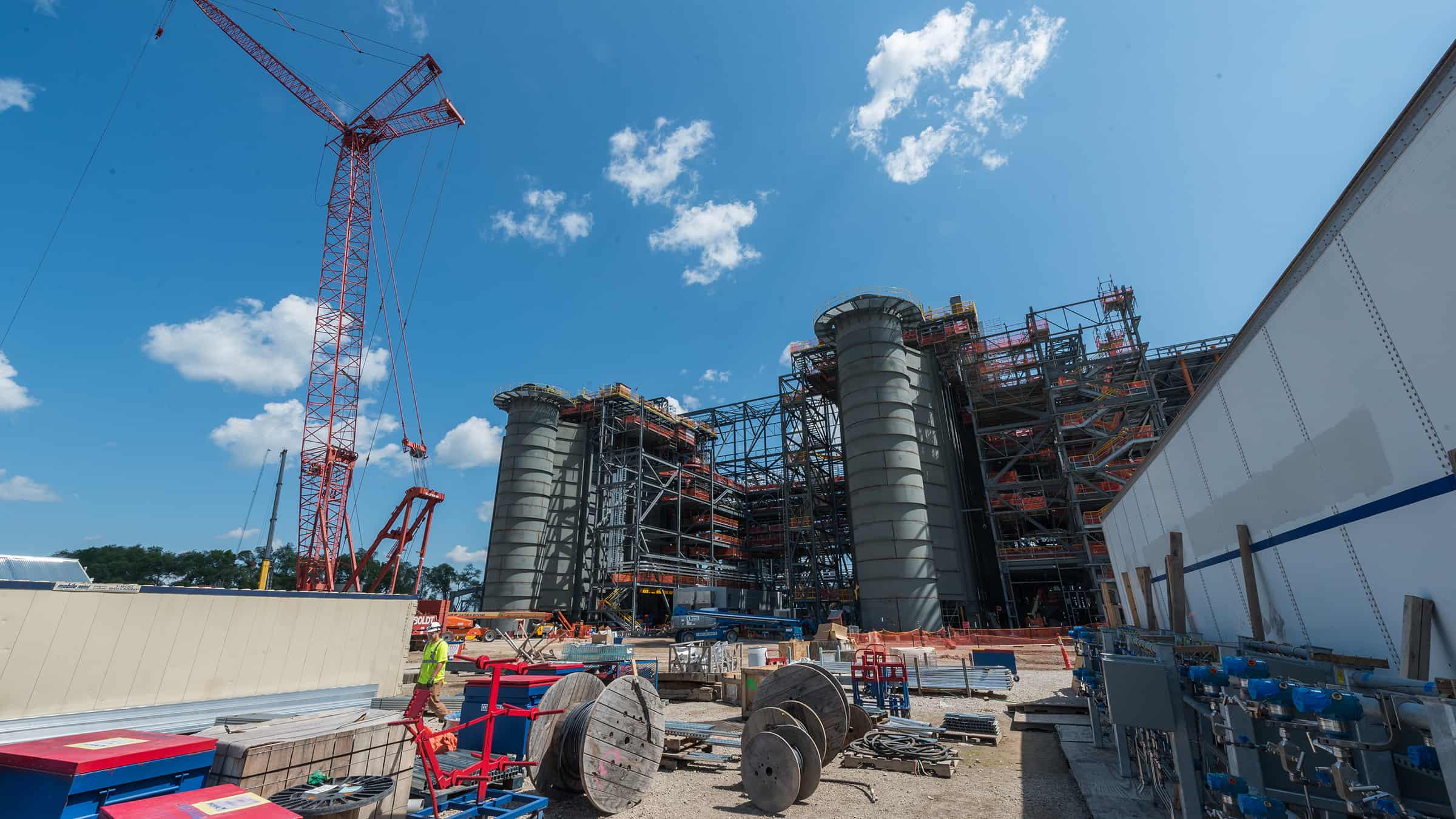 Alliant Energy - West Riverside Construction Site - Full View