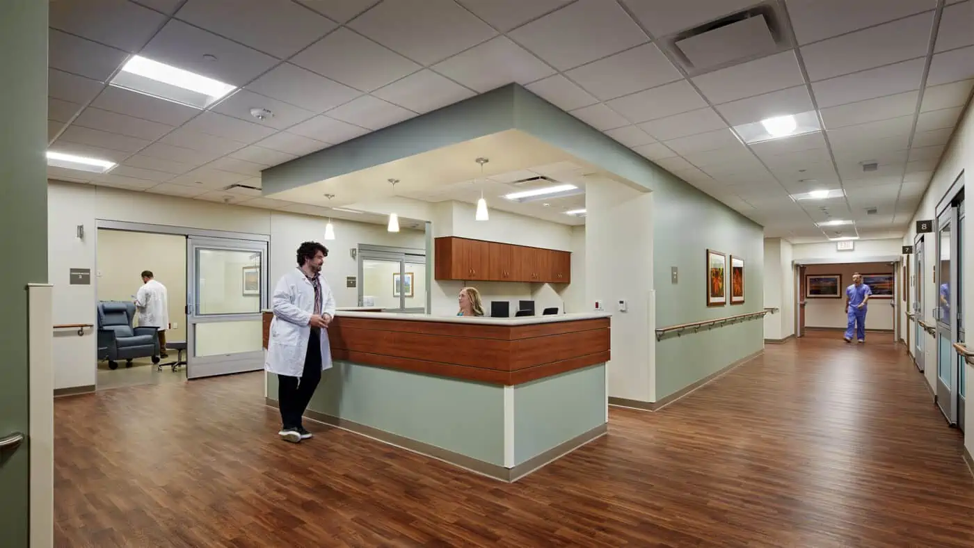 Aurora Health Care - Aurora Health Center - Pleasant Prairie Interior Patient Care Areas Surgery Center Entrance