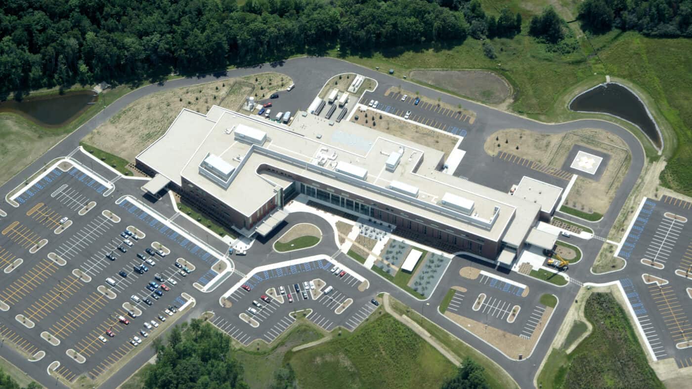 Aurora Medical Center - Bay Care Aerial View