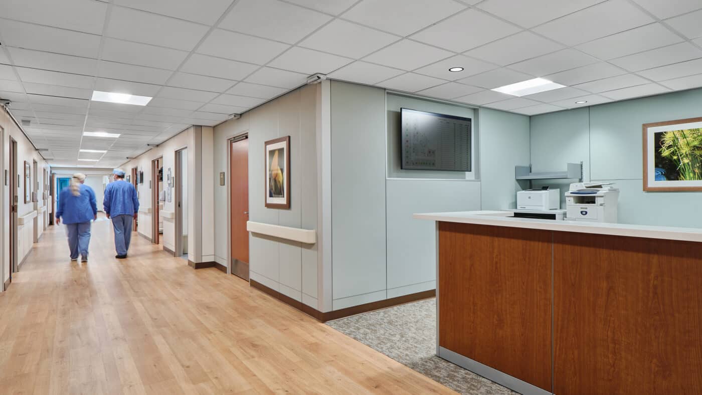 Aurora Medical Center - Grafton - Hallway and Patient Rooms
