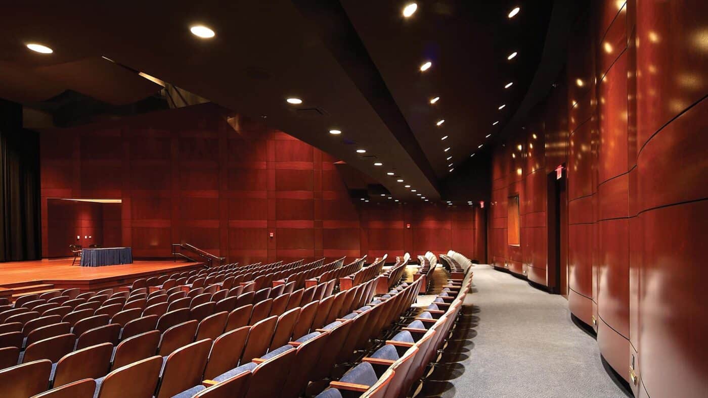 Aurora University - Perry Theatre - Auditorium Seating