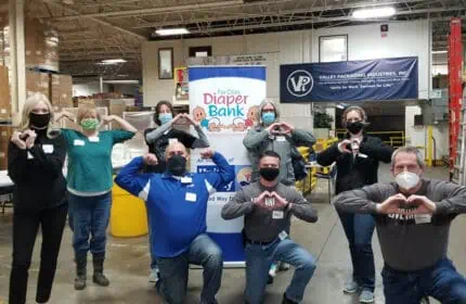 Boldt Appleton employees volunteer for United Way Fox Cities diaper bank