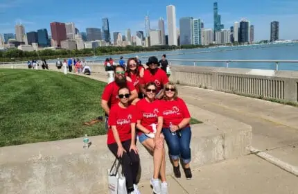 Boldt Chicago employees participate in American Heart Association Heart Walk
