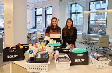Boldt Chicago employees support United Way of Metro Chicago Pack and Learn