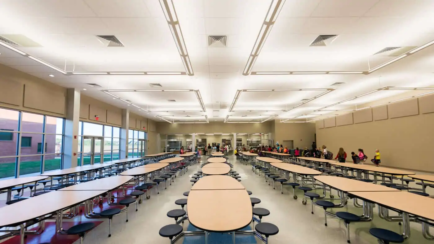 Broken Arrow Public Schools - Highland Park Elementary School Cafeteria