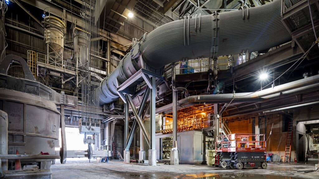 Charter Steel Material Delivery Handling Building, Systems