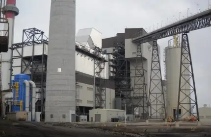 City Utilities of Springfield - Southwest Generating Station Unit 2 - Exterior Elevator and Stack