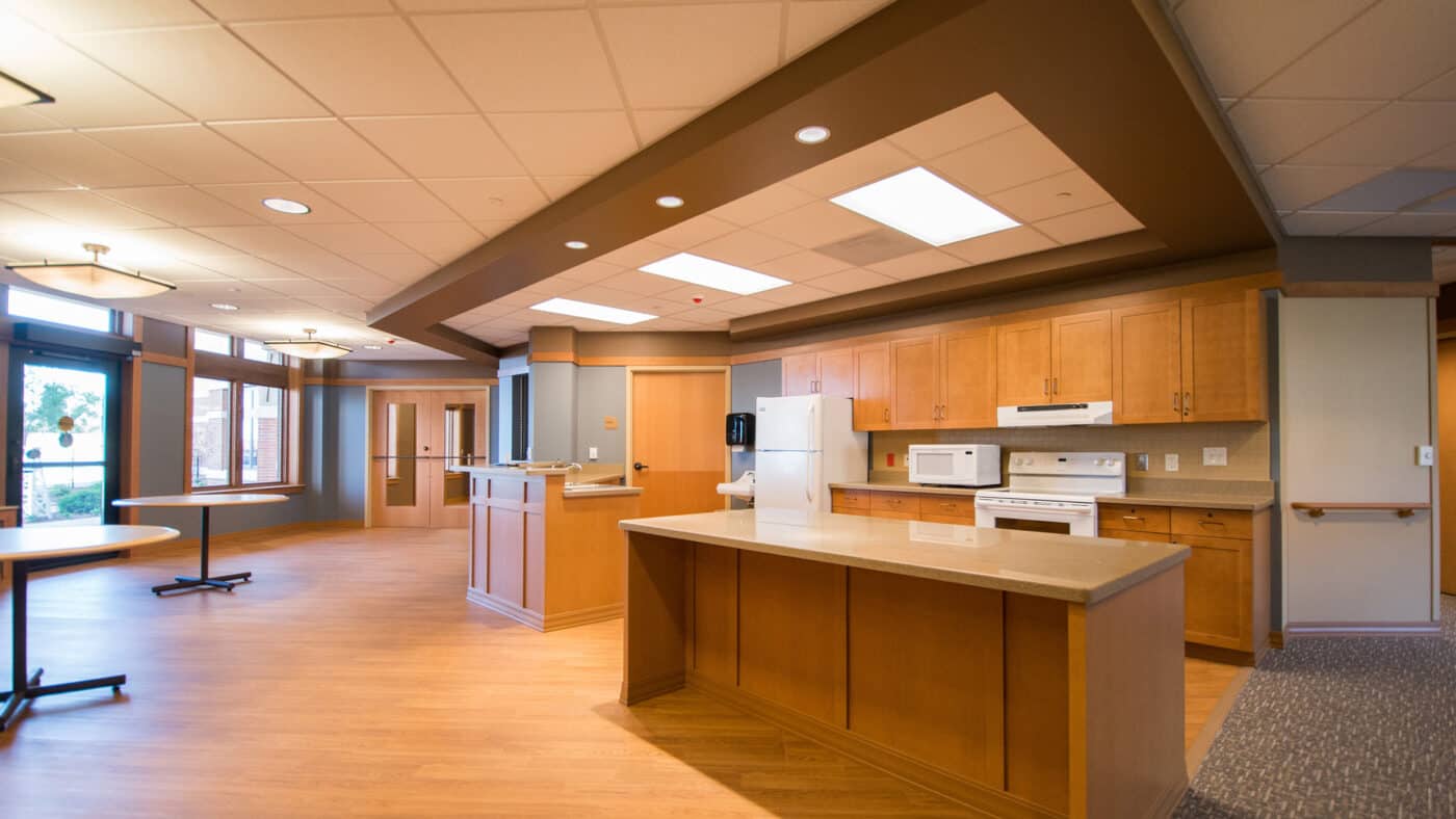 Clearview Long Term Care and Rehabilitation of Dodge County Interior Kitchen and Eating Area