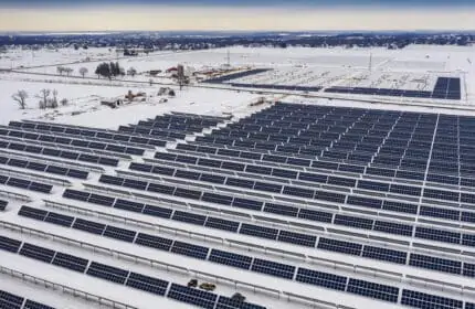 EDF Renewables - O'Brien Solar Farm Aerial View