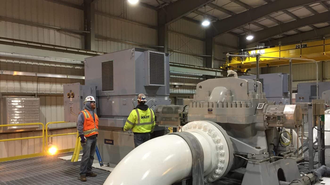 Enbridge Energy - Line 61 Pumping Station Interior Equipment