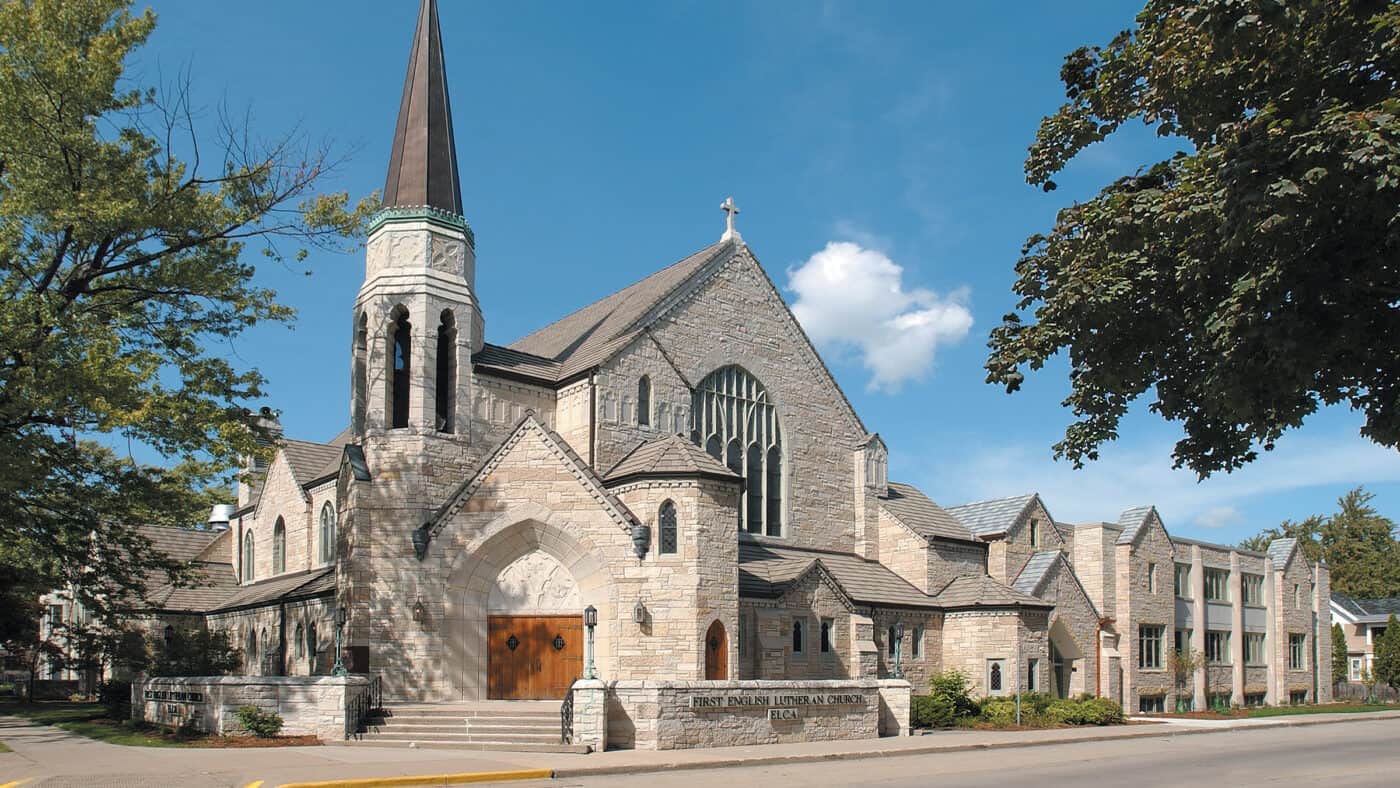 First English Lutheran Church Exterior from Street
