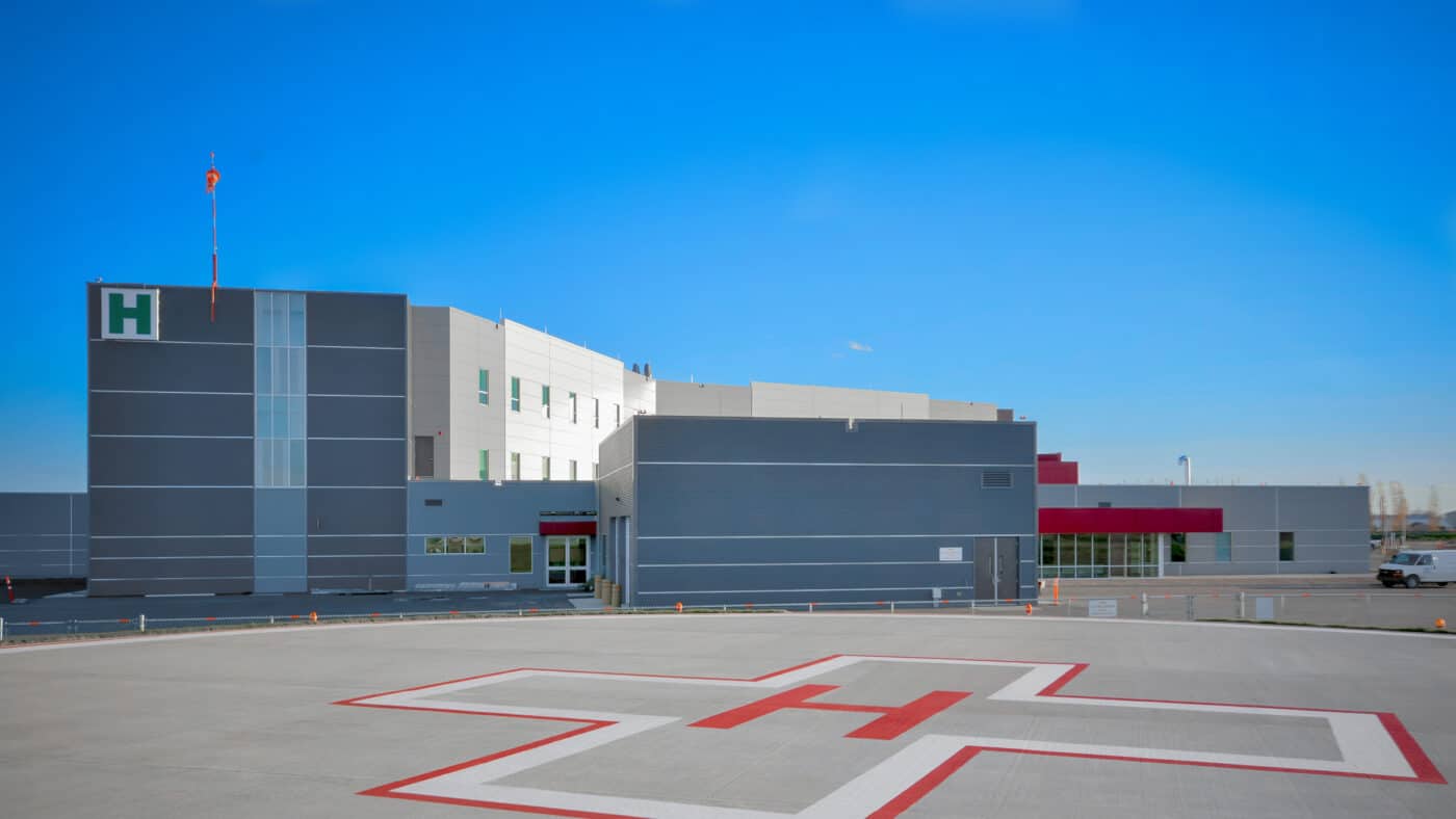 Five Hills Health Region Hospital Helicopter Pad