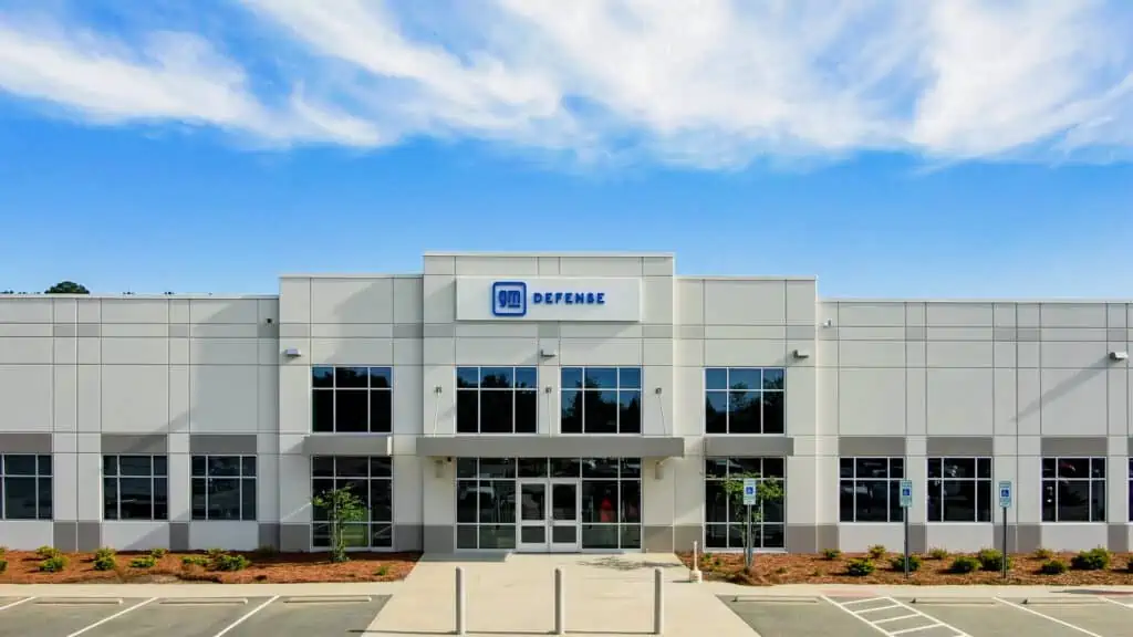 GM Defense Opens New Concord, North Carolina facility to manufacturing