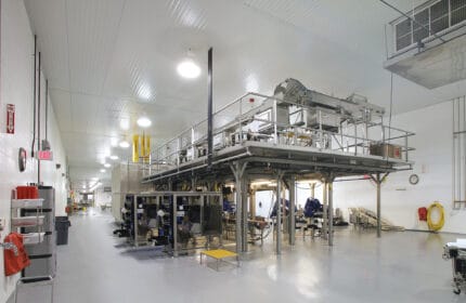 Golden County Foods Mezzanine with Electrical