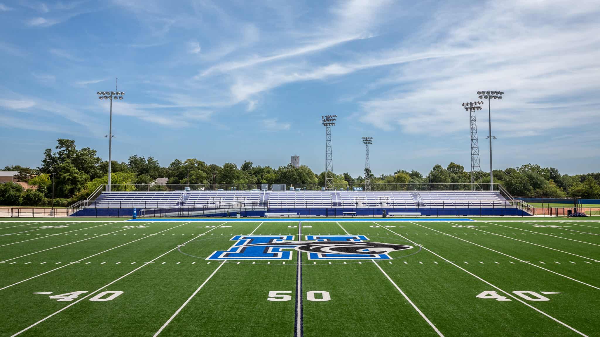 Harrah High School Stadium Construction Boldt