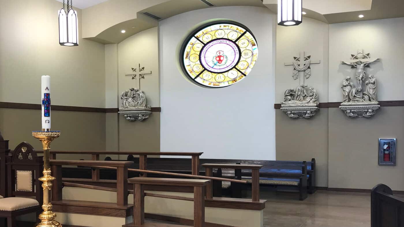 Holy Trinity Catholic Church Interior View