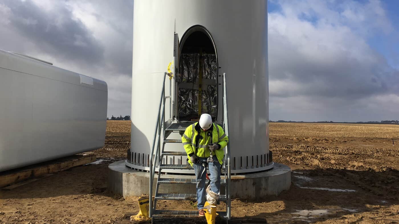 Invenergy Wind - Bishop Hill III Wind Farm Construction