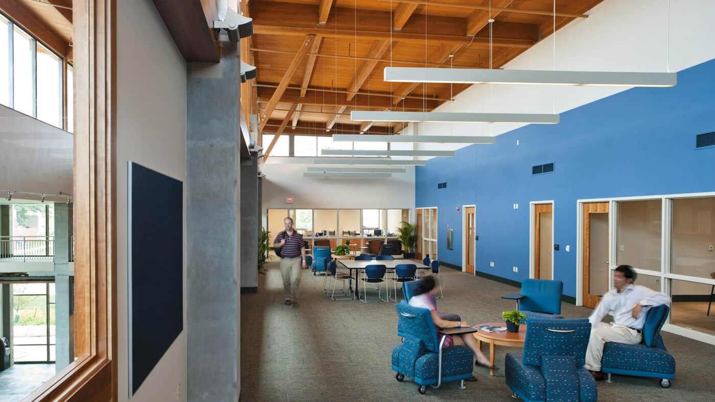 Lawrence University - Warch Campus Center - Building Interior with Seating Areas