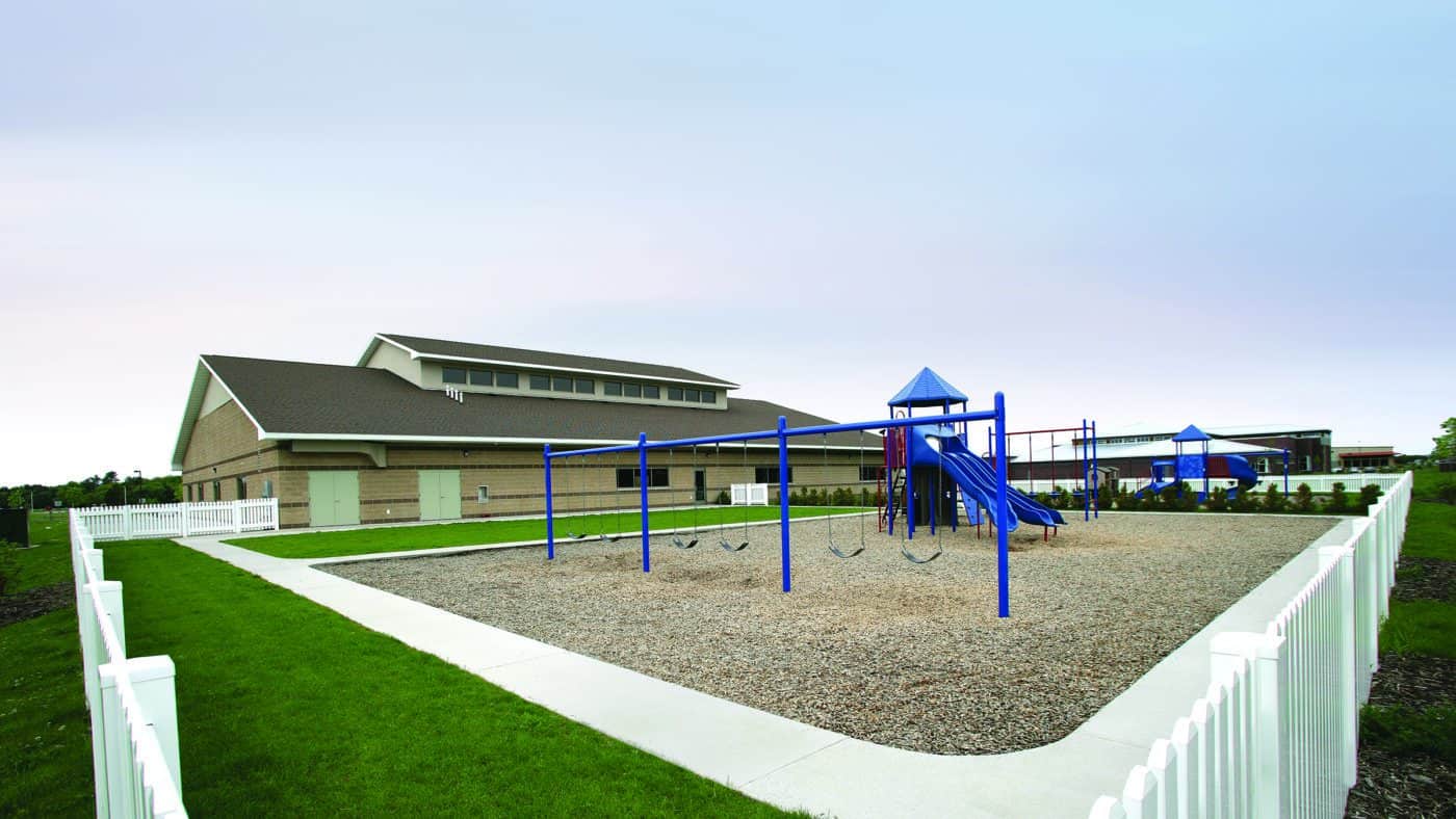 Little Scholars Day Care Exterior Playground Construction Project