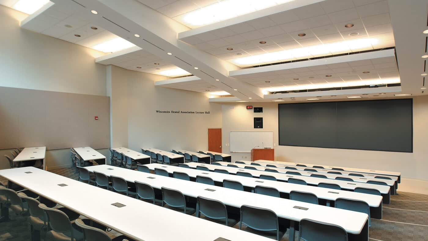 Marquette University School of Dentistry Interior Lecture Hall