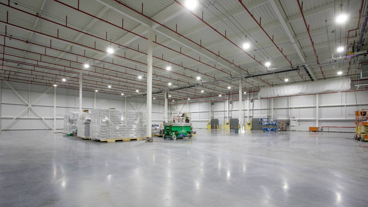 Mars Wrigley Confectionary Food Processing Warehouse Space with Tall Ceilings