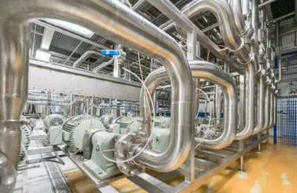 Milk Specialties Global Process Facility Interior