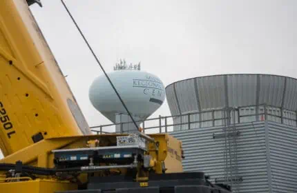 Fox Energy Center Natural Gas Plant Construction