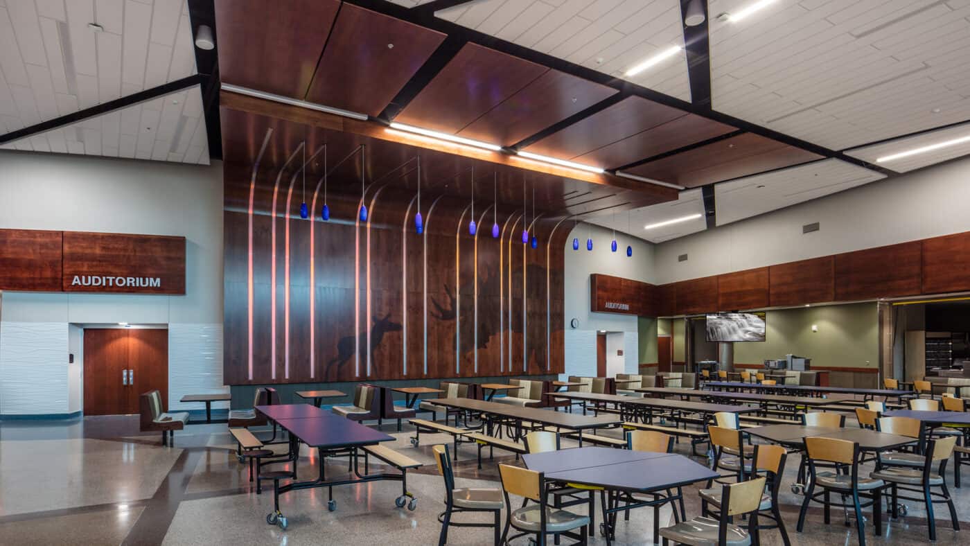 Moose Lake Community School Cafeteria Seating