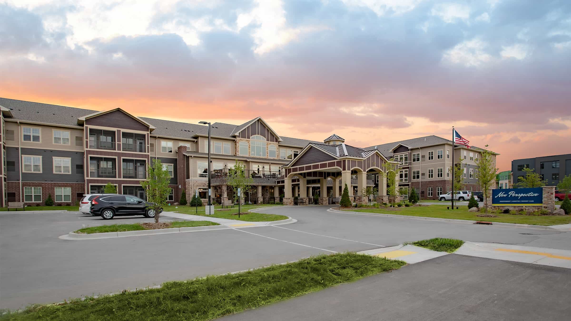New Perspectives Senior Living Building Exterior