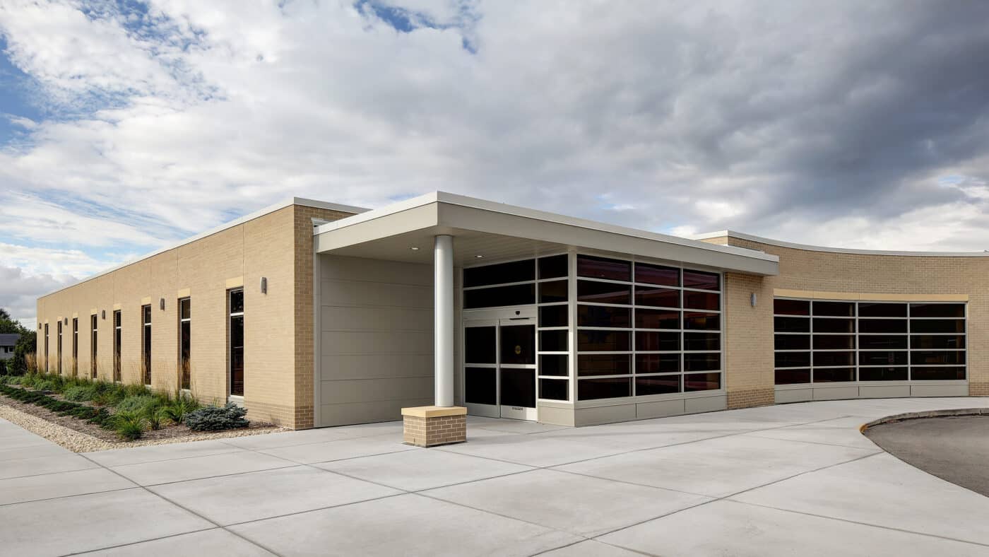 North Shore Health Hospital and Care Center Exterior Entrance