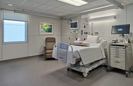 Northside Hospital Gwinnett STAAT Mod Unit Interior for Patient Care