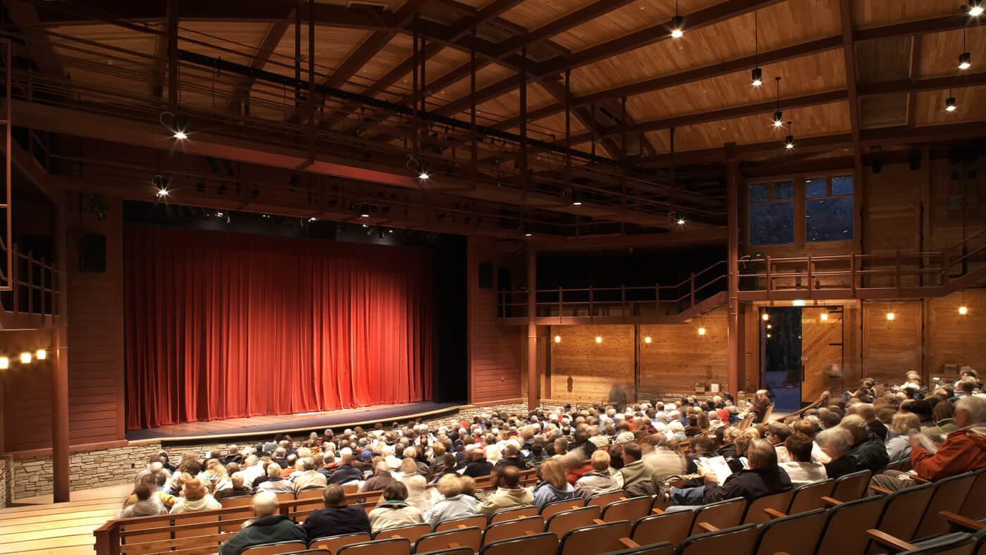 Peninsula Players Theater Interior View of Stage