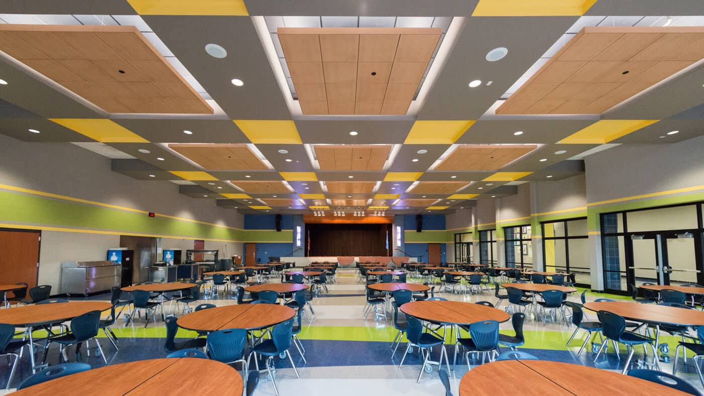 Piedmont Public Schools - Piedmont Intermediate Center Cafeteria Seating Area