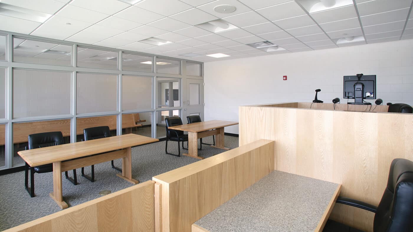 Pontotoc County Criminal Justice Center Courtroom
