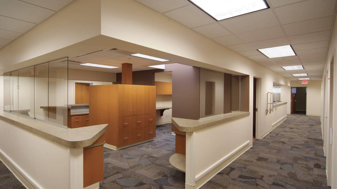 Primary Care Associates - Office Area and Corridor