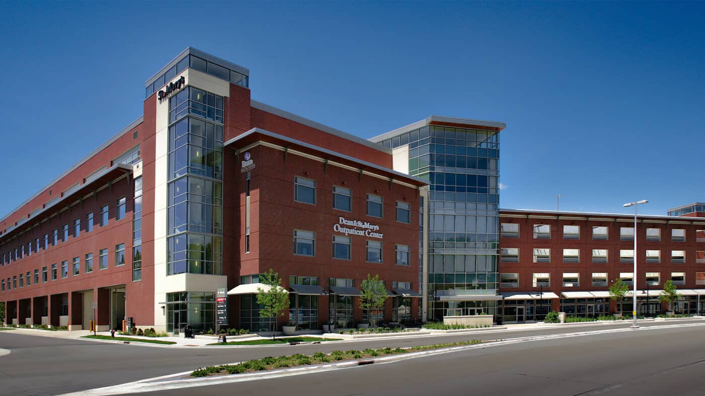 SSM Health - St. Mary's Hospital Campus - Outpatient Center Exterior View of Building
