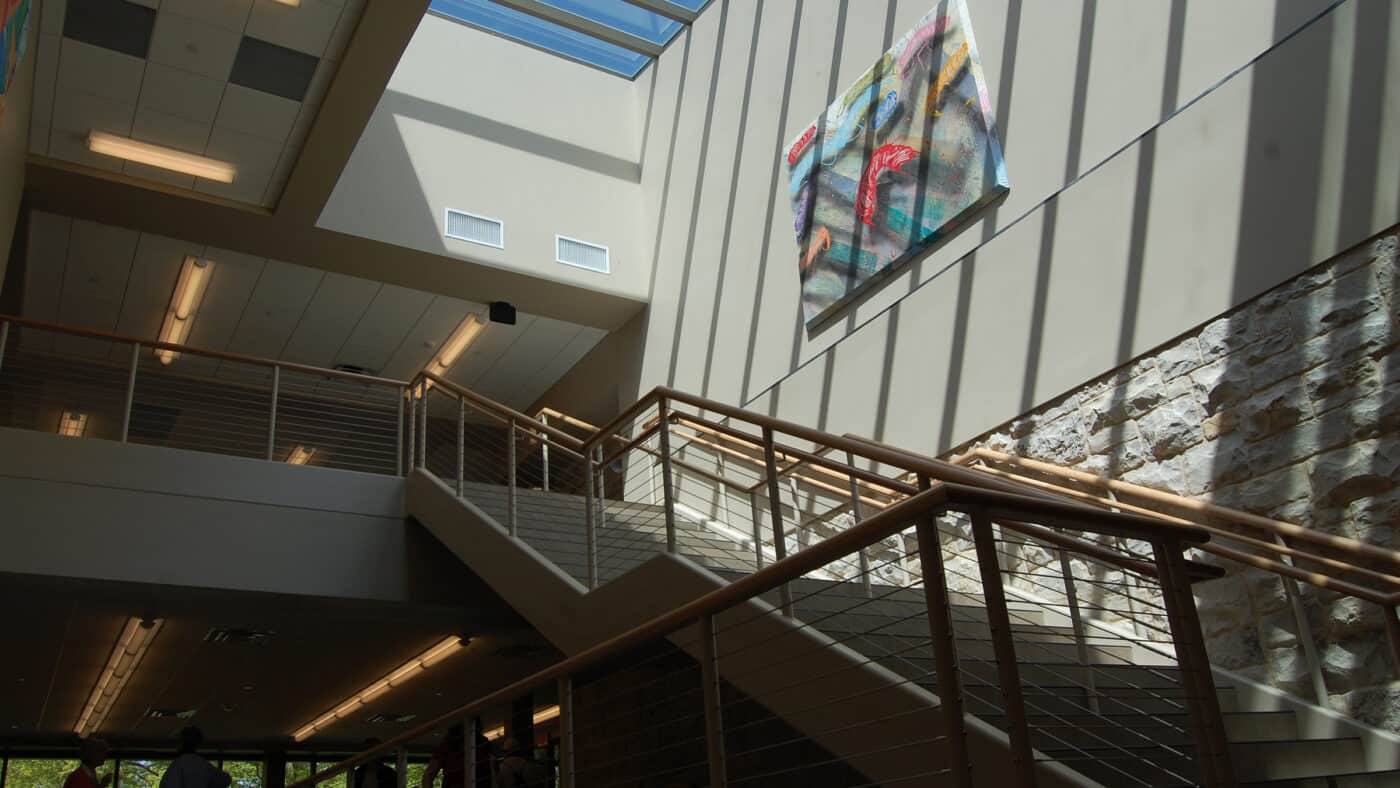 St. Olaf College - Tomson Hall Renovation - Interior Stairwell