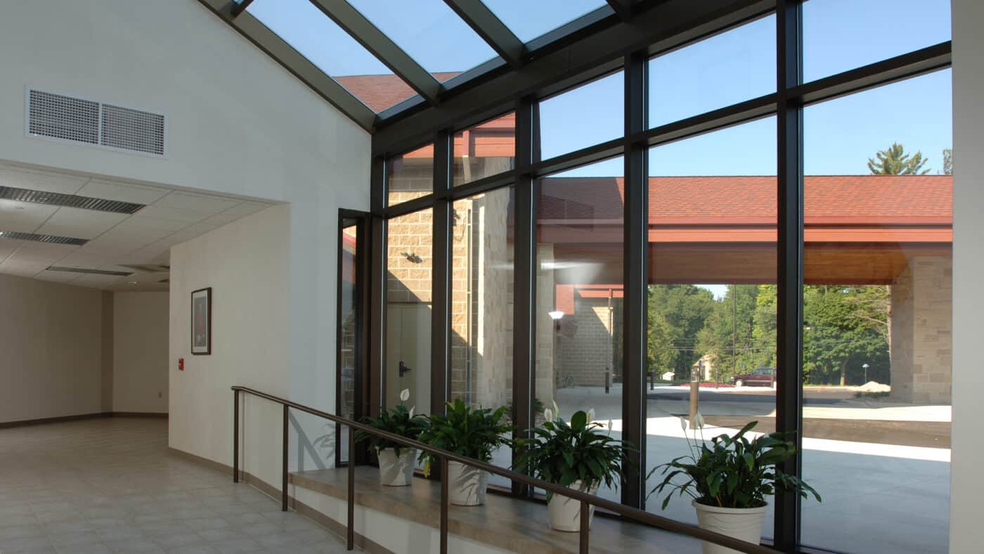 St. Peter the Fisherman Catholic Parish Interior View of Covered Entrance