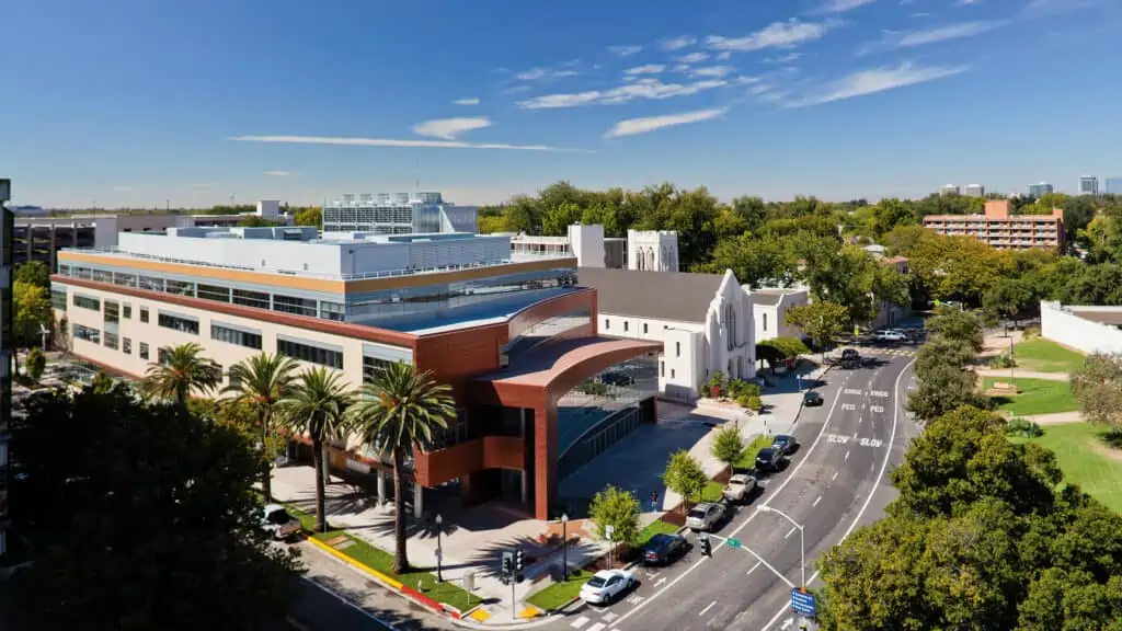 Sutter Health Medical Office Building and Energy Center Aerial View