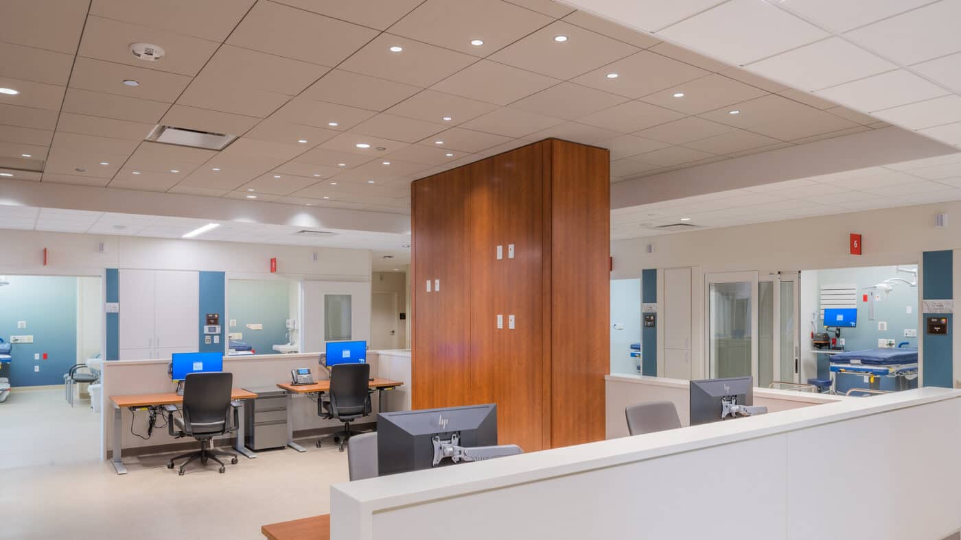 ThedaCare Medical Center - Berlin - Emergency Department with Staff Desks