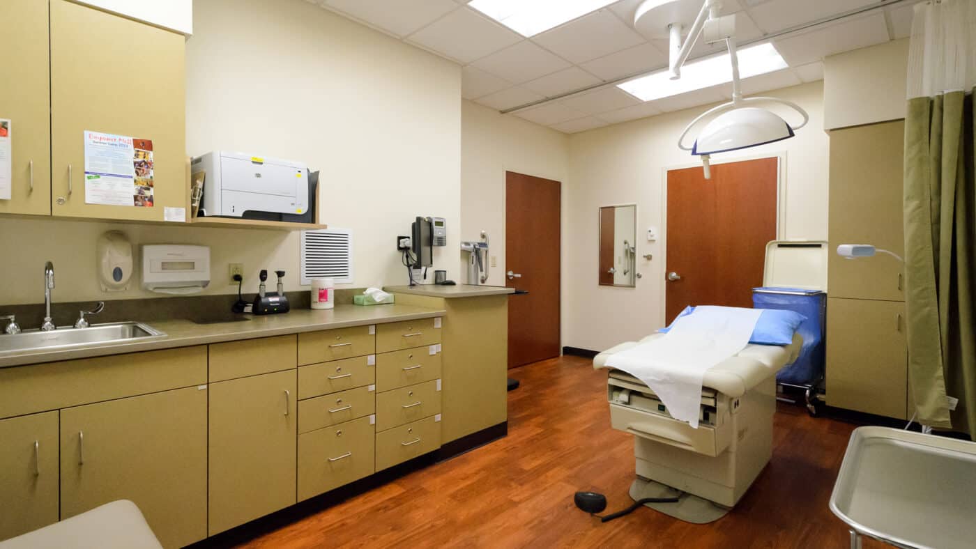 ThedaCare Physicans - Darboy Clinic - Interior of Building - Patient Exam Room