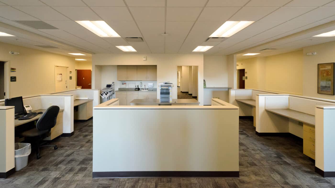 ThedaCare Physicans - Darboy Clinic - Interior of Building - Staff Desks