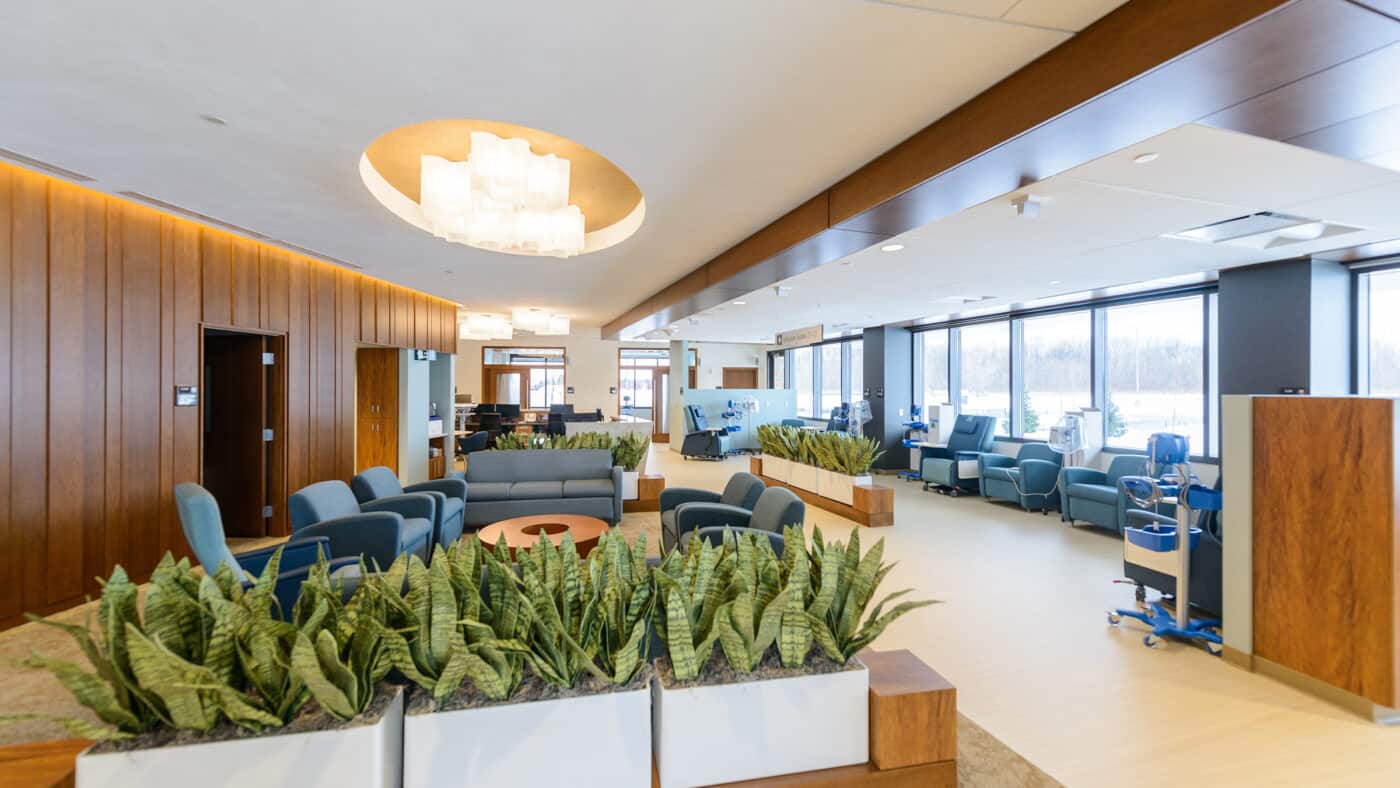 ThedaCare Regional Cancer Center - Seating Area