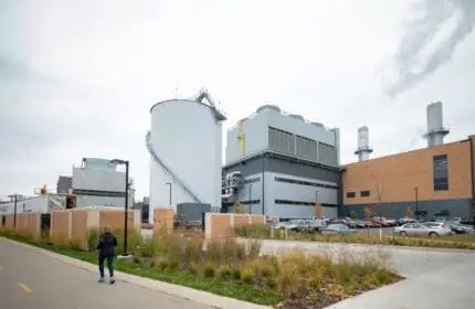 University of Wisconsin - Charter Street Heating Plant - Exterior View of Facility