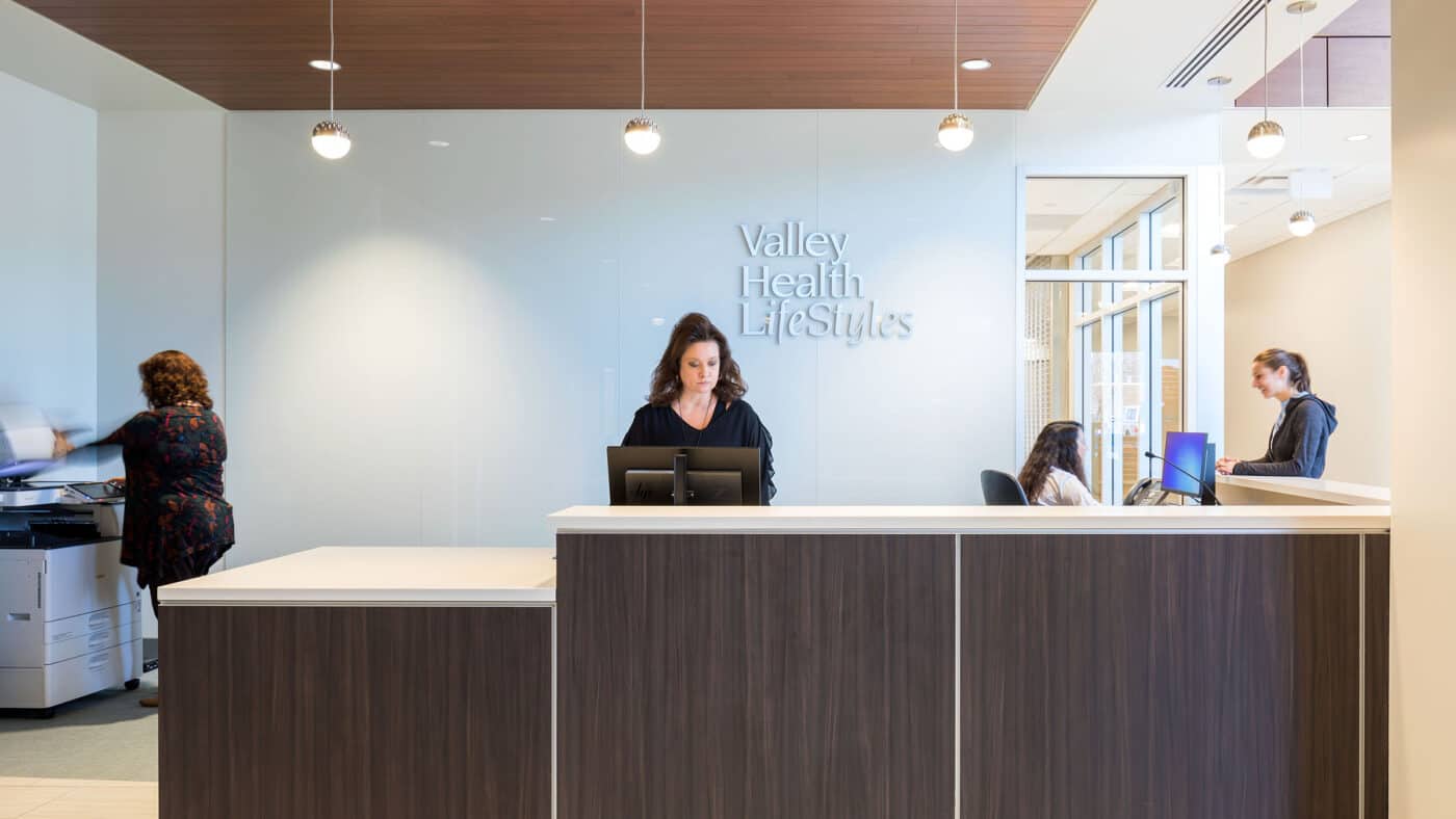 Valley Health System - Valley Center for Health and Wellness Center Reception Desk